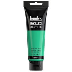 Tube 118 ml de peinture acrylique Liquitex - Basics - vert d'eau éclatant