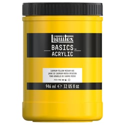 Acrylique Liquitex Basics - 946 ml - jaune cadmium moyen