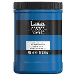 Acrylique Basics 946ml bleu Céruléum