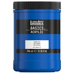 Acrylique Liquitex Basics - 946 ml - bleu primaire