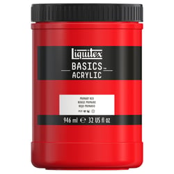 Acrylique Liquitex Basics - 946 ml - rouge primaire