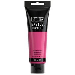 Tube 118 ml de peinture acrylique Liquitex - Basics - magenta