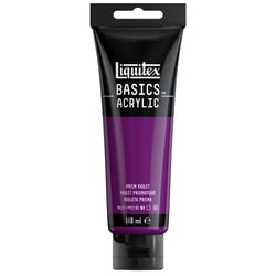 Tube 118 ml de peinture acrylique Liquitex - Basics - violet prismatique