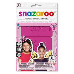 6 pochoirs Snazaroo - maquillage fantasy