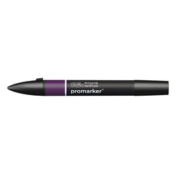 Marqueur double pointe Winsor & Newton - ProMarker - V524 - aubergine - Permanent