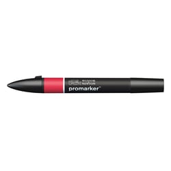 Marqueur double pointe Winsor & Newton - ProMarker - R665 - baie rouge - Permanent