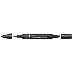 Marqueur Winsor & Newton - BrushMarker - noir XB