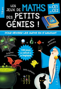 Les jeux de maths et logique des petits génies ! : du CE1 au CE2