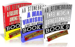 Rafe Velez Mysteries Bundle #3 (7-9): A Failure of Honor Among Thieves, A Man Vanishes, Three Weeks in Darkest Amnesia - Rafe Velez Mysteries