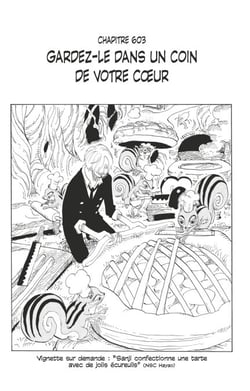 One Piece édition originale - Chapitre 603 - Gardez-le dans un coin de votre coeur