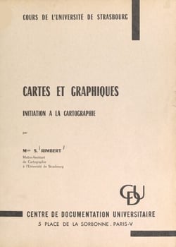 Cartes et graphiques - Initiation à la cartographie