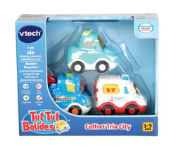 Coffret Véhicules City Tut Tut Bolides - Vtech