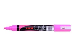 Marqueur craie pointe moyenne - Uni-Ball - Rose - Chalk Marker