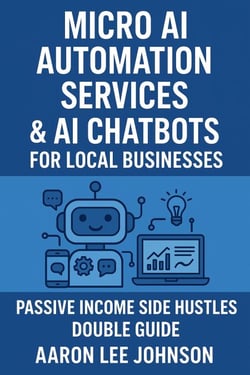 Micro AI Automation Services &amp; AI Chatbots For Local Businesses Passive Income Side Hustles Double Guide 2 books in one