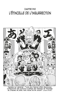 One Piece édition originale - Chapitre 940 - L'étincelle de l'insurrection