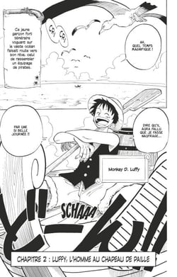 One Piece édition originale - Chapitre 02 - Luffy, l'homme au chapeau de paille