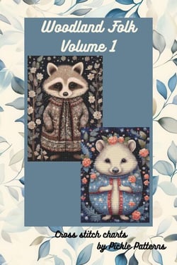 Woodland Folk - Volume 1 - Woodland Folk Cross Stitch, #1