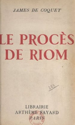 Le procès de Riom