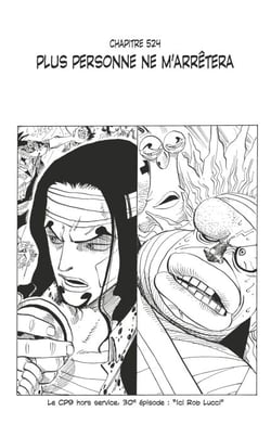 One Piece édition originale - Chapitre 524 - Plus personne ne m'arrêtera
