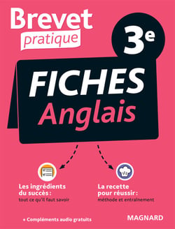 Brevet Pratique : Fiches Anglais - Examen 3e - L'essentiel pour réussir l'Anglais 3e en 35 fiches efficaces