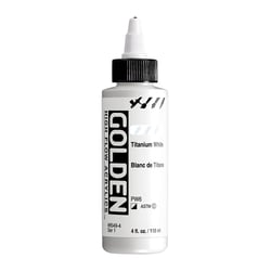 Encre acrylique - High Flow Golden - 118ml - blanc de titane