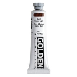 GOLDEN HEAVY BODY Series 1 - Peinture - acrylique - ombre brûlée claire - 59 ml