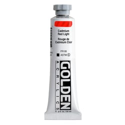 GOLDEN HEAVY BODY Series 9 - Peinture - acrylique - rouge de cadmium clair - opaque - 59 ml