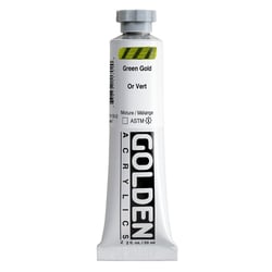 GOLDEN HEAVY BODY Series 7 - Peinture - acrylique - vert doré - 59 ml