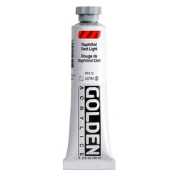 GOLDEN HEAVY BODY Series 5 - Peinture - acrylique - rouge naphtol clair - 59 ml