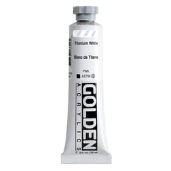 GOLDEN HEAVY BODY Series 1 - Peinture - acrylique - blanc titane - 59 ml