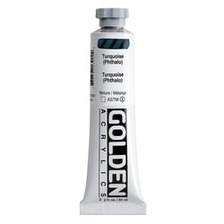 GOLDEN HEAVY BODY Series 4 - Peinture - acrylique - turquoise phthalo - 59 ml