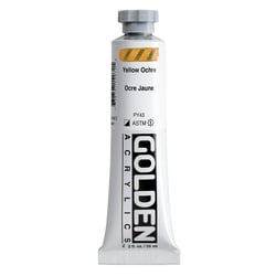 GOLDEN HEAVY BODY Series 1 - Peinture - acrylique - ocre jaune - 59 ml