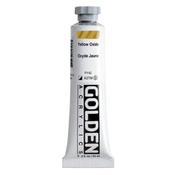 GOLDEN HEAVY BODY Series 1 - Peinture - acrylique - jaune oxide - 59 ml