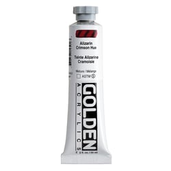 Peinture acrylique Golden - 59 ml - alizarine cramoisie