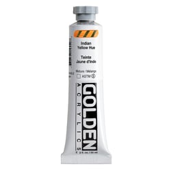 Peinture acrylique Golden - 59 ml - jaune indien