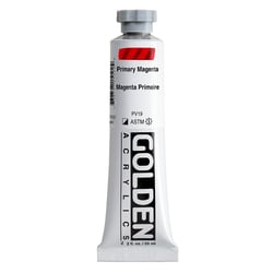 GOLDEN HEAVY BODY Series 6 - Peinture - acrylique - magenta primaire - semi-opaque - 59 ml