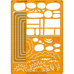 Gabarit trace Bulle Comics Manga B - Graph'it