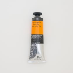 Peinture à l'huile Sennelier - Extra-fine - 40 ml - n°537 cadmium orange jaune