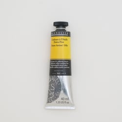 Peinture à l'huile Sennelier - Extra-fine - 40 ml - n°541 jaune cadmium moyen