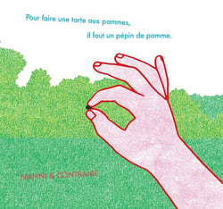 Pour faire une tarte aux pommes