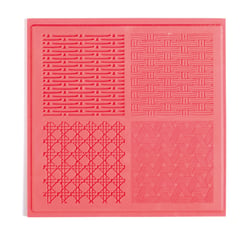 Tapis de texture vannerie