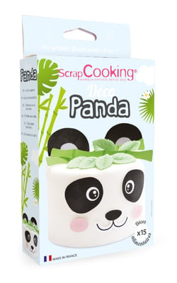 Kit décoration azyme ScrapCooking®- Panda - 5 g