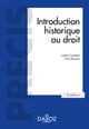 Introduction historique au droit (5e édition)