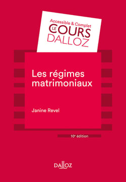 Les régimes matrimoniaux