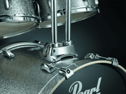 Embase Support 2 toms sur grosse caisse Pearl Vision