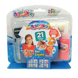Jouet Eau Gels Colorés Kit Elfes Magiques à Eau Joellfuner - 18 Gels Colorés 16 Moules 3D Elfes Magiques Eau