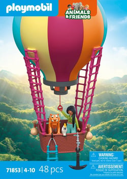 PLAYMOBIL - Voyage en Mongolfière - 71853