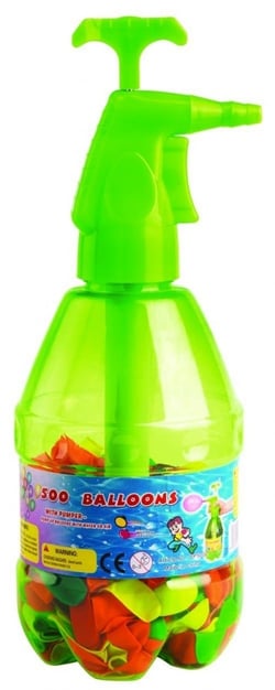 100 Bombes à Eau Colorées Aqua Fun 12cm