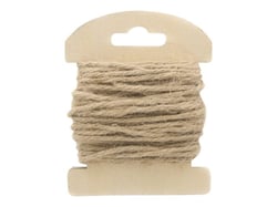 Cordon en jute naturel  Créalia - 10 m Ø2,5mm