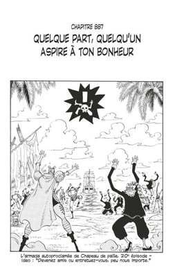 One Piece édition originale - Chapitre 887 - Quelque part, quelqu'un aspire à ton bonheur